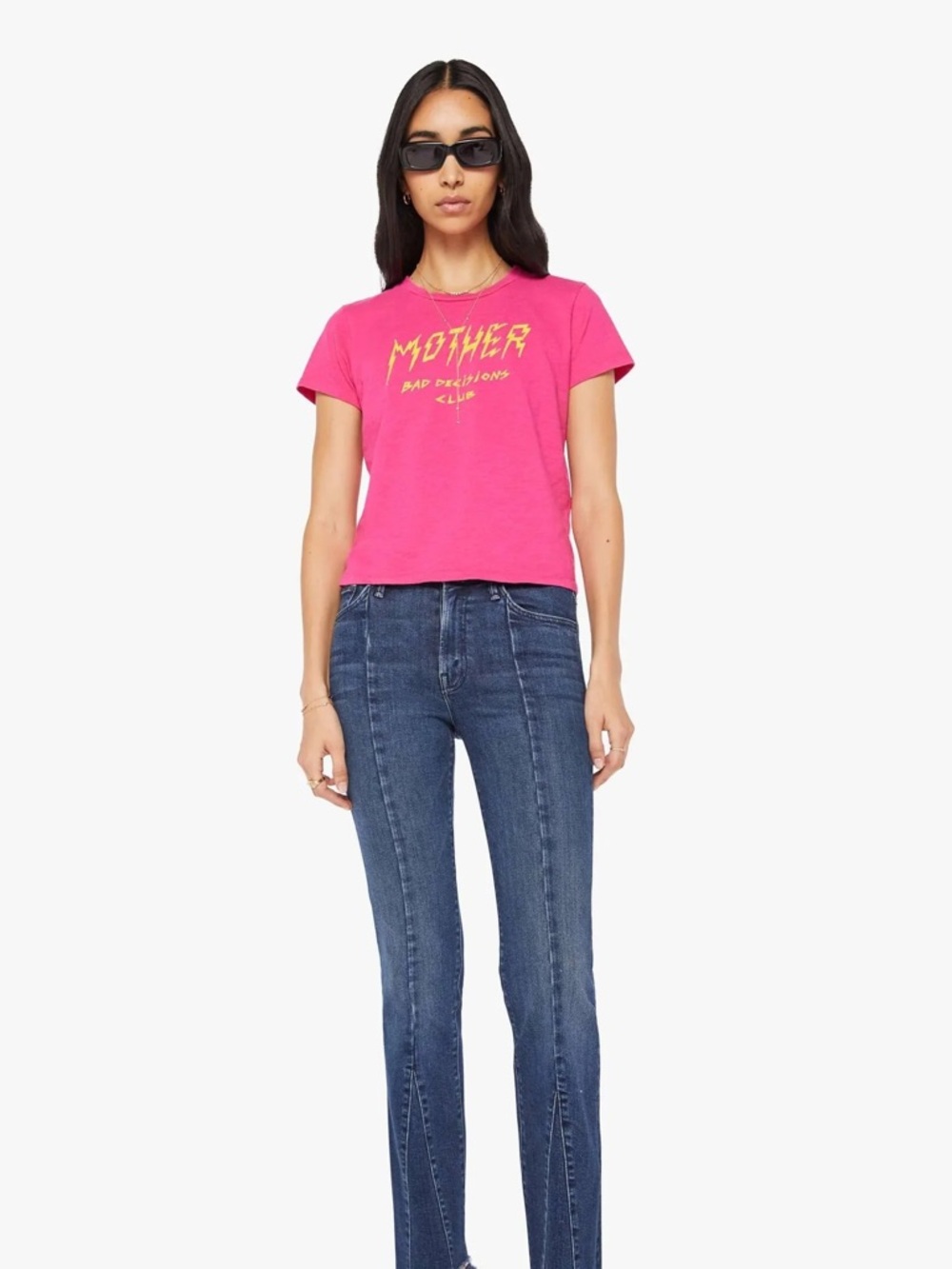 NWT Mother Bad Decision Tee - Small - Picture 2 of 3